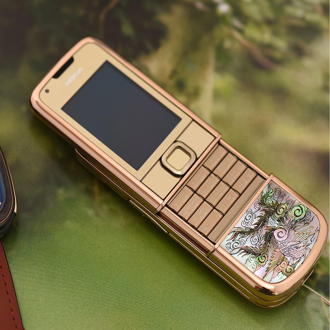 ​Nokia 8800 vàng hồng long phụng- Hào hùng vẻ đẹp Á Đông