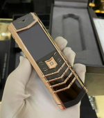 Vertu Signature S Vàng Khối Điểm Kim Cương