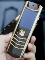 Vertu signature S ROSE GOLD CHOCOLATE