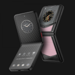 VERTU IRONFLIP SAKURA PINK ALLI BES FEE ALLIGATOR SKIN