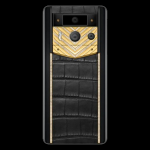 METAVERTU 2ND GENERATION LUXURY CUSTOM MADE GOLD WITH DIAMONDS ALLIGATOR BLACK