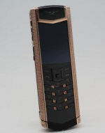 Vertu Signature S Design Clous de Paris RoseGold