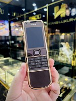 Điện Thoại Nokia 8800 Vàng Hồng da nâu Chocolate Chính Hãng
