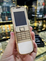 Nokia 8800 da trắng đính rồng vàng 1Gb