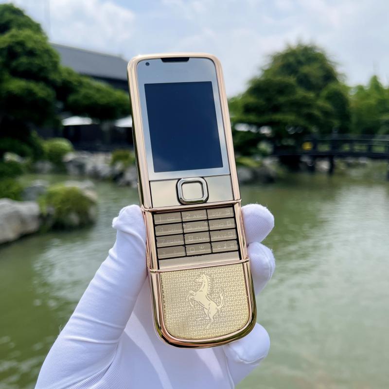 Nokia 8800 vàng hồng bản ngựa vàng cực chất