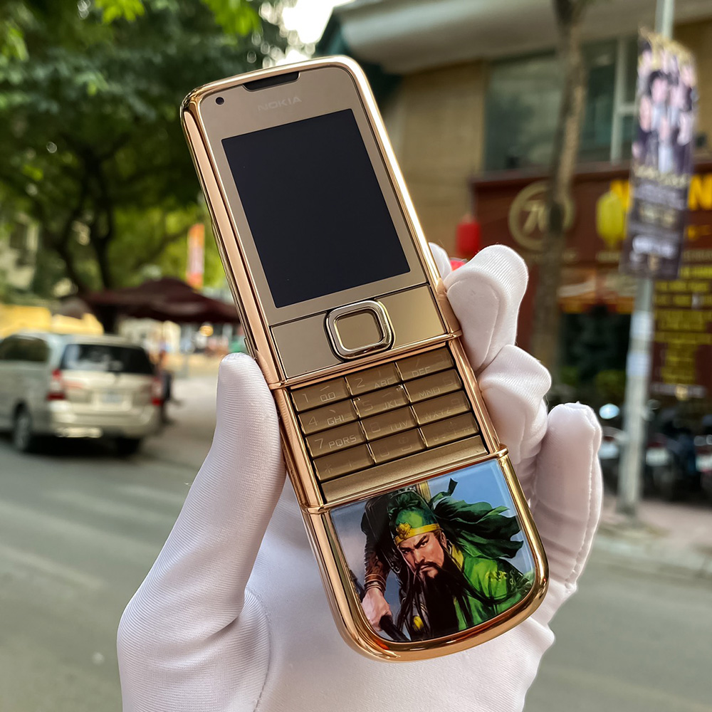 Nokia 8800 vàng hồng quan công