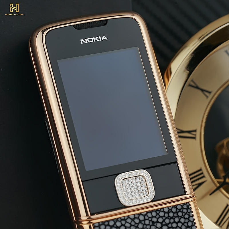 Nokia 8800 vàng hồng da cá đuối